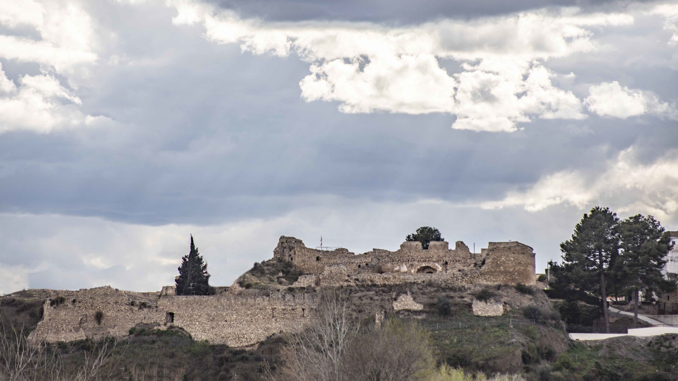 Façana de ponent del castell